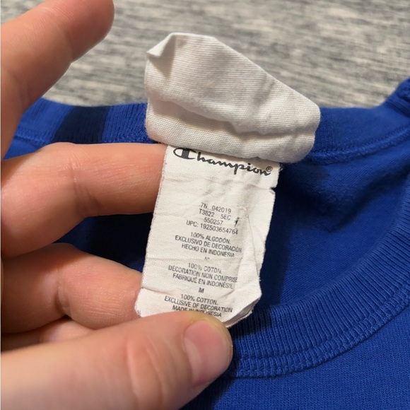Vintage Champion Long Sleeve T Shirt Medium - Picture 7 of 7